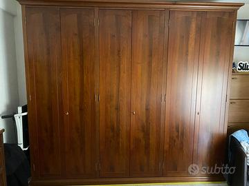 Armadio legno massello