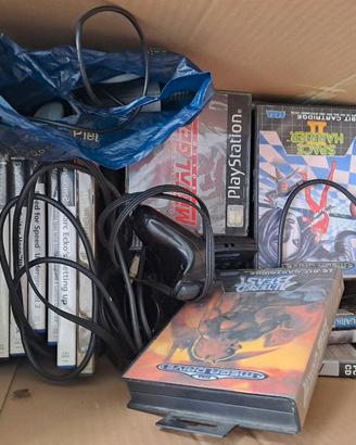 giochi sega mega drive + play station