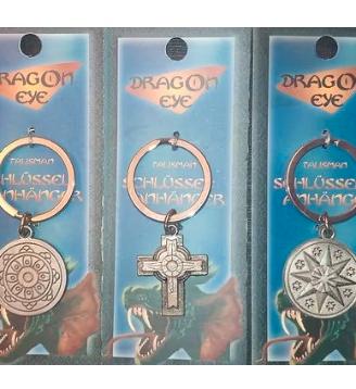 SERIE COMPLETA CINQUE PORTACHIAVI CON TALISMANO