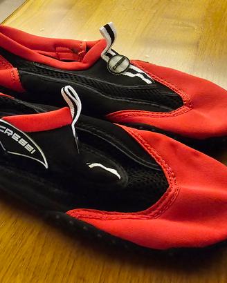 Scarpe da spiaggia bambini cressi 