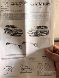 Barre portatutto Peugeot 3008 5008