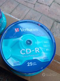 confezione da 25 CD -R Verbatim 