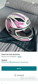 Casco moto donna Airoh