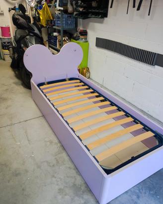 Letto singolo contenitore