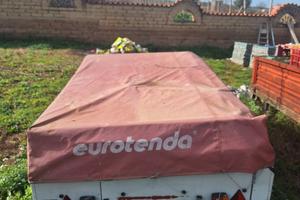 carrello tenda per non utilizzato buono stato 