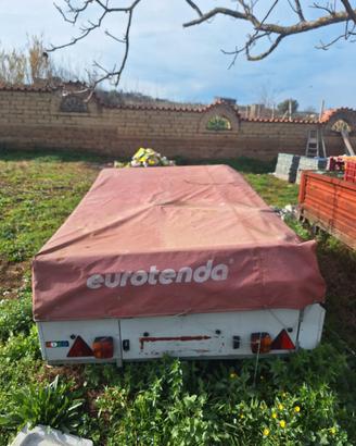 carrello tenda per non utilizzato buono stato 