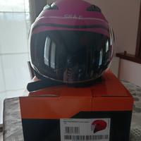 casco moto bambina