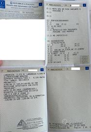 TELAIO TARGATO HONDA CRF 450 2002/2004 ENDURO