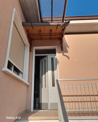 Pensilina porta d'ingresso lunghezza 140x120