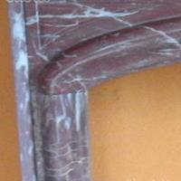 Camino in marmo rosso Francia