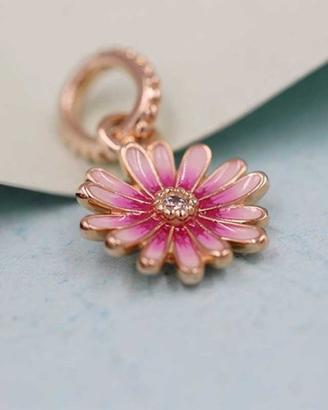 PANDORA Charm pendente Margherita rosa 788771C01