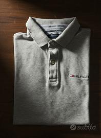 Polo Tommy Hilfiger grigia – taglia L