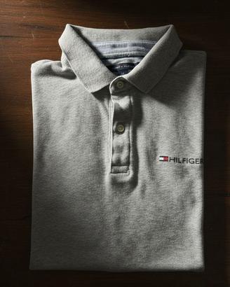 Polo Tommy Hilfiger grigia – taglia L