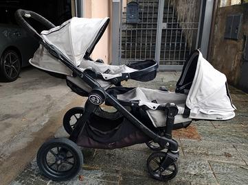 Passeggino gemellare fratellare Baby Jogger City S