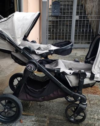 Passeggino gemellare fratellare Baby Jogger City S