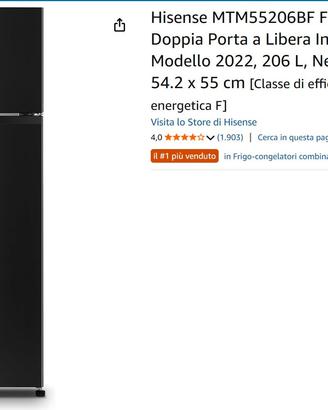 Frigorifero Hisense MTM55206BF