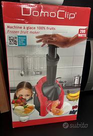 DOMOCLIP MACHINE A GLACE - FROZEN FRUIT MAKER