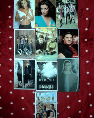 Cartoline serie tv,nuove e ormai introvabili