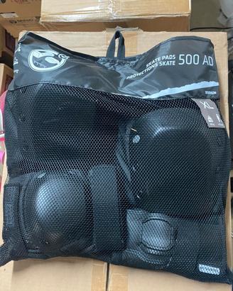 Set Protezioni Ginocchiere Gomitiere Skate XL