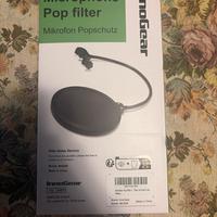 Microfono pop filter  Mai usato