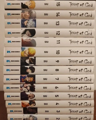 Solo Leveling 23 volumi + Tower of God 16 Volumi +