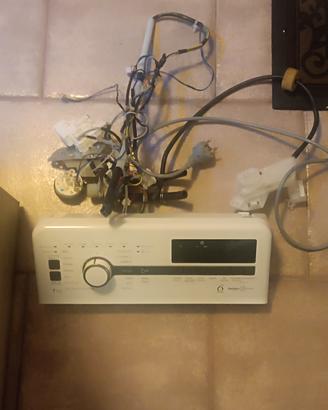 Elettronica e motore inverter lavatrice Whirlpool 