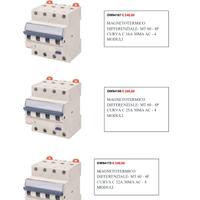 GEWISS magnetotermici differenziali vari