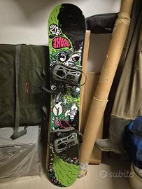 snowboard drake 155 lobster attacchi drake fifty