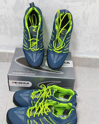 Cofra 2 paia scarpe antinfortunistiche n.43