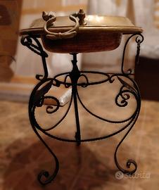 Bracieri in RAME e OTTONE con trespolo.