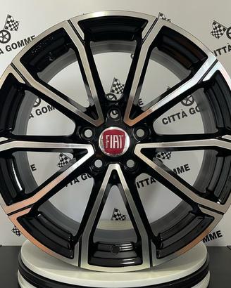 4 CERCHI IN LEGA FIAT 500X CROMA DA 16