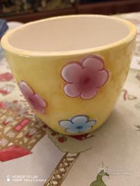 Vaso Ceramica Fiori 12 x 10 cm 