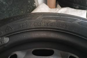 cerchi R14  con gomme invernali montate 185/60/R14