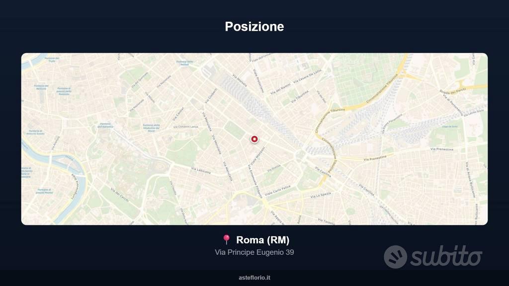 Immobile in asta di 108 m² a Roma - Vista 3