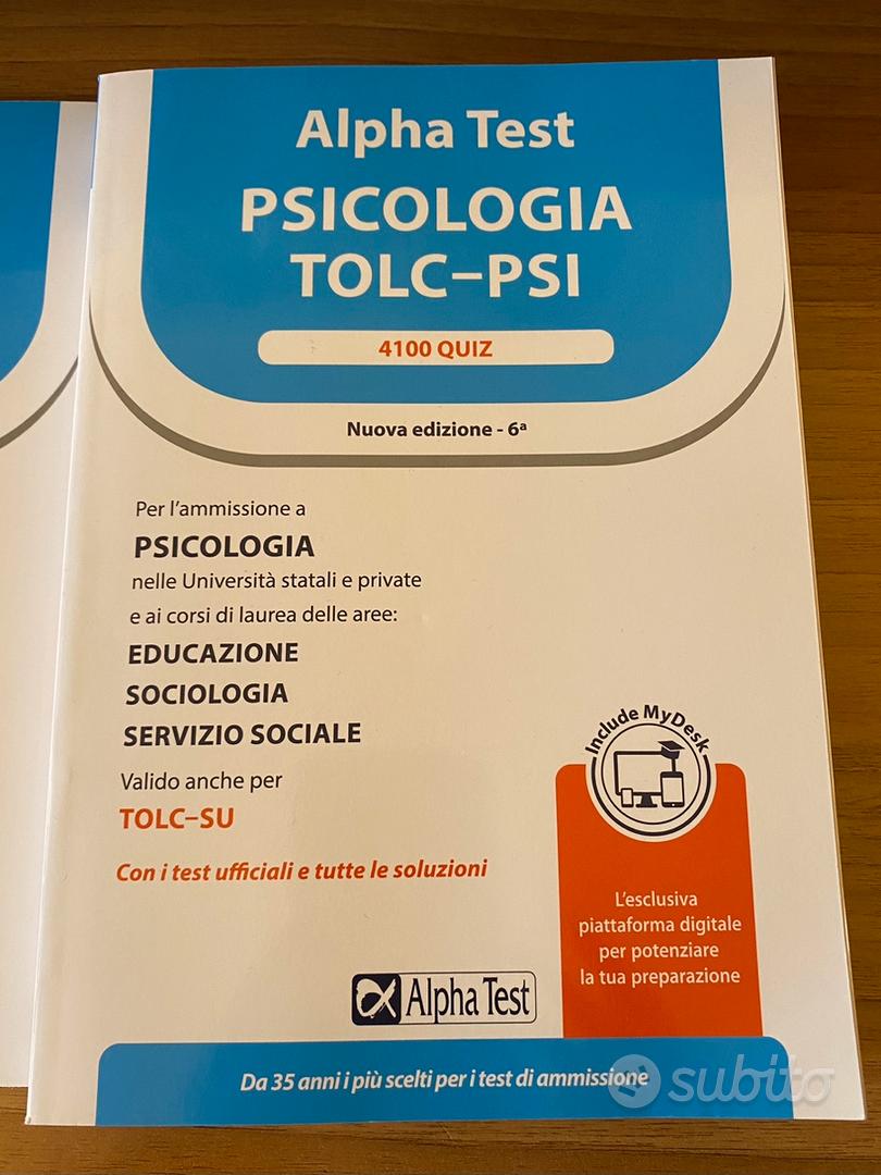 Aplha Test TOLC-PSI - Libri e Riviste In vendita a Macerata