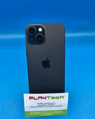 APPLE IPHONE 15 BLACK 128GB BATTERIA 100% USATO