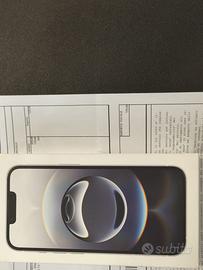 iPhone 16e 256gb 21 cicli di batteria