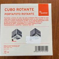 Cubo rotante portafoto