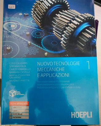 libri tecnologie meccaniche e applicazioni 1