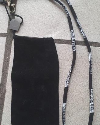 Borsello in Velluto Porta Cellulare e Portafoglio