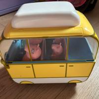 Camper Peppa Pig con 4 personaggi