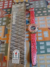 Orologio swatch swiss made scuba 200 rosa 