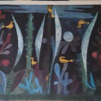 Paesaggio con uccelli gialli, Paul Klee, Stampa.
