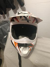 Casco per ragazzo da cross Acerbis