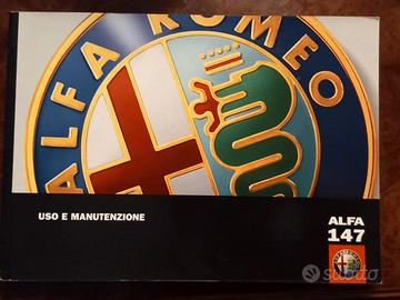 Manuale uso e manutenzione alfa 147