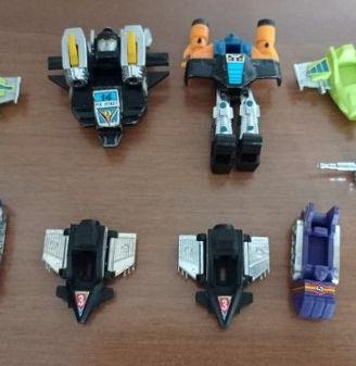 Lotto Robot vintage Diaclone Fightbot 1980