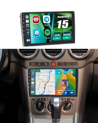 Autoradio android 15 oper corsa C D zafira B astra