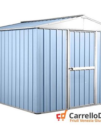 Box porta attrezzi lamiera 276x260 azzurro