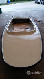 Patanella de pieri con motore 25 Yamaha gobetto