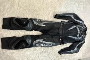 Tuta  DONNA SPIDI in pelle .